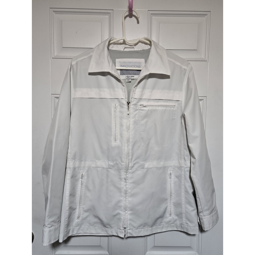 Innovations By Izzi Jacket Light‎ Womens Size Medium White India